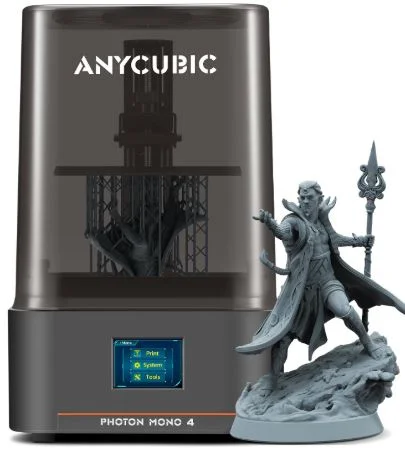 anycubic photon mono 4 3d printer under 200 uk 